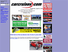 Tablet Screenshot of carcruises.com